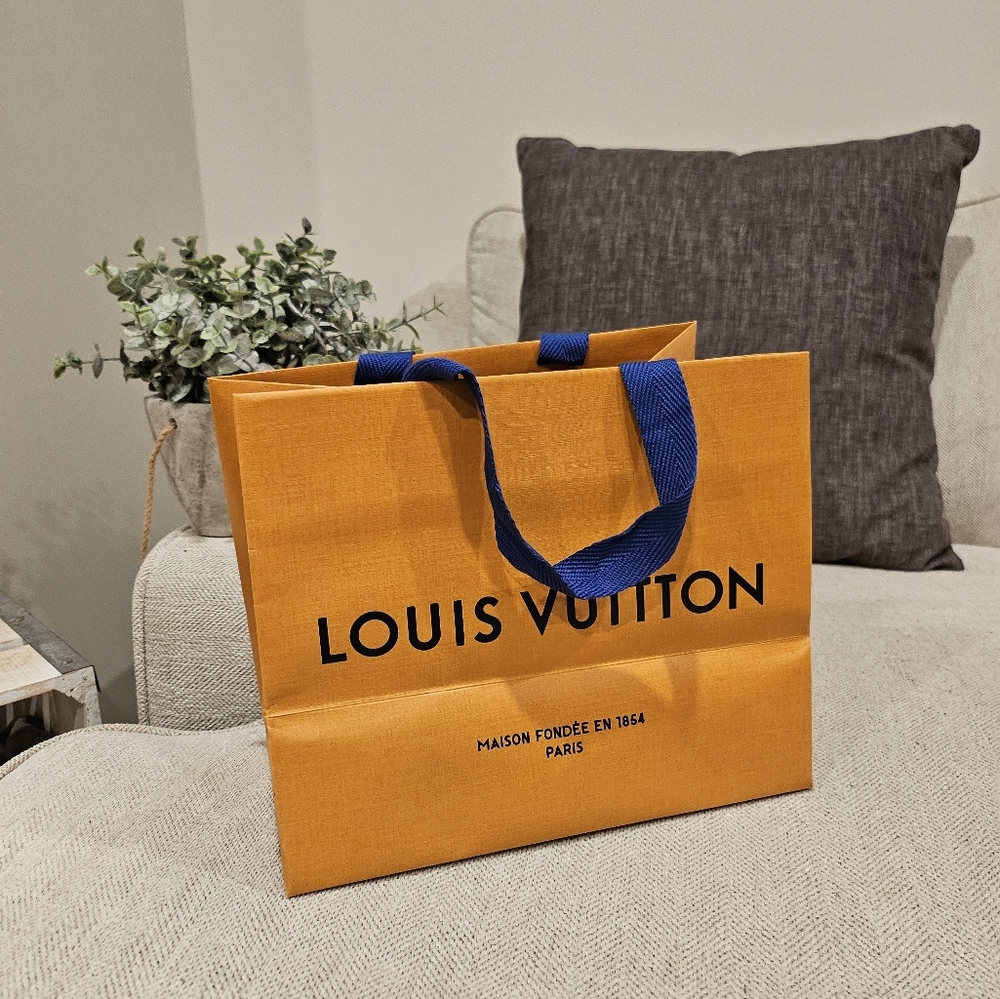 Authentic Louis Vuitton empty shopping bag small